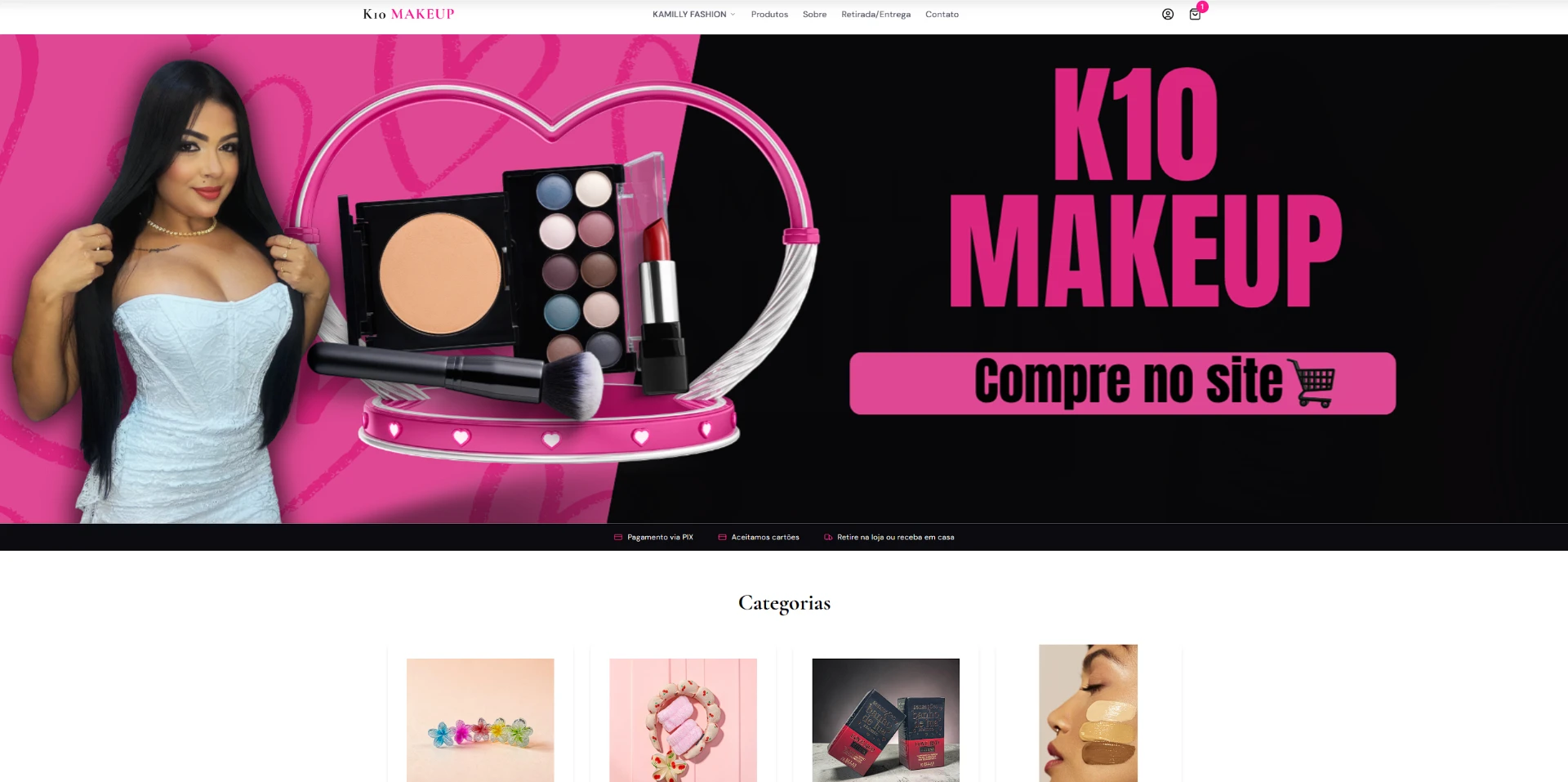 Prévia do K10 Makeup